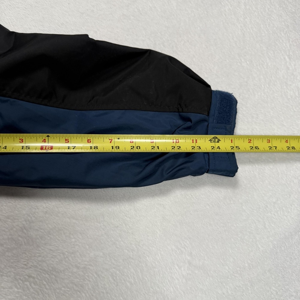Vintage Columbia Jacket Mens Large Blue Black Full Zip Windbreaker 00s XM5990 - Picture 11 of 11